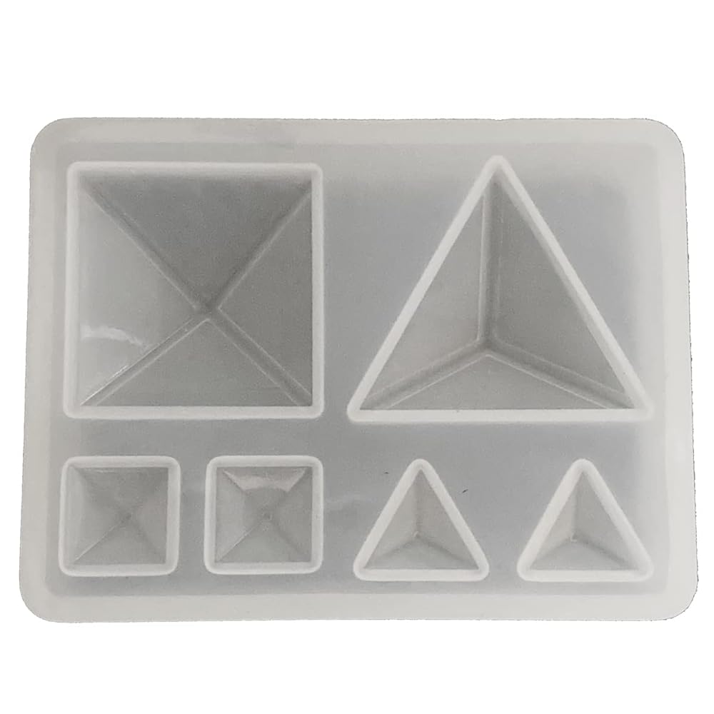 Amazon.co.jp: [ストアーズクラブ] レジンモールド 三角錐と四